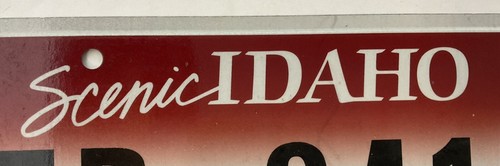 Idaho Famous Potatoes License Plate 5B 84153 Original Automobilia - Picture 9 of 12