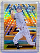 Ichiro 2024 Leaf Press Pass Premium NSCC National GOLD Prismatic #d 1/1 MARINERS