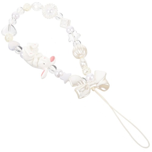 Mobile Phone Decorative Wrist Rope Cute Rabbit Charm Charms Bunny - 第 8/12 張圖片