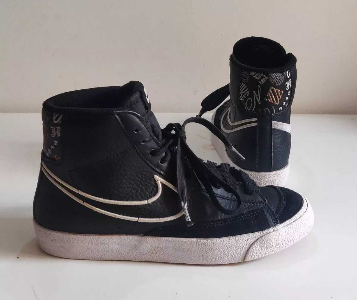 Nike Blazer Mid 77 GS DJ0265 001 Size EU 36.5 US 4.5Y UK 4 eBay