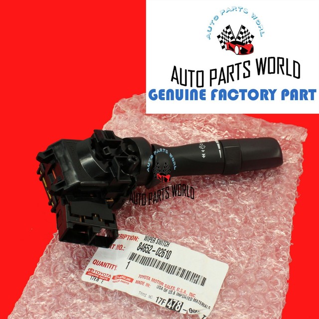 GENUINE TOYOTA TACOMA TUNDRA WINDSHIELD WIPER INTERMITTENT SWITCH 84652