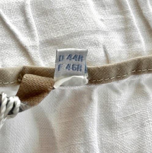 Boden Ladies White Linen Pants - Picture 8 of 14