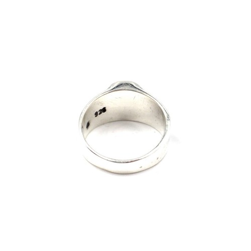 Anillo de plata 925 lapislázuli azul sello anillo joyería hombre 20,6 mm / 65 - Imagen 10 de 12