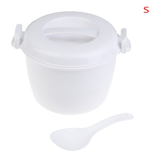 Microwave Oven Rice Cooker Food Steamer Pot Cooking Utensil Insulation