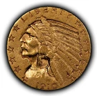 1910-D G$5 Indian Head Gold Half Eagle - Luster - SKU-G5195