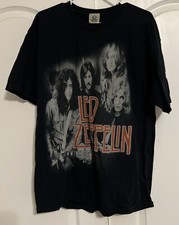 Vintage "RARE" Led Zeppelin Size Extra Large T-Shirt Single Sided. Preowned.