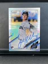2021 Topps Chrome - Rookie Autographs Refractor #RA-JHO Jordan Holloway /499...