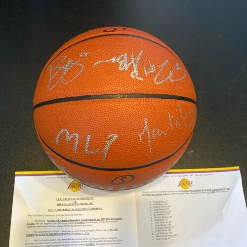 Kobe Bryant NBA Autographed Basketballs