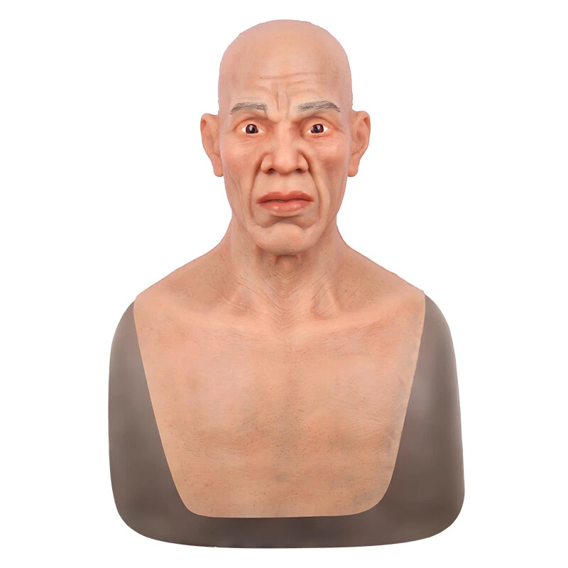 Realistic Silicone Male Mask Full Mask Disguise For Crossdresser Cosplay - Bild 3 von 4