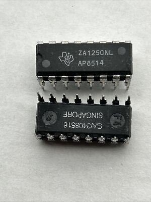 Genuine ZA1250NL TI Piggyback 128K x 1 DRAM 150ns IC PC/AT