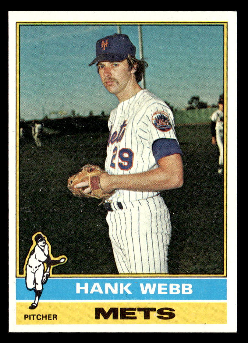 1976 Topps #442 Hank Webb