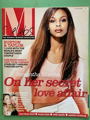 M CELEBS mag 28-Jul-2002 SAMANTHA MUMBA Will Smith Ronan Keating Amanda Stretton