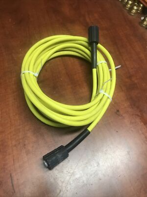 #ad Used Genuine Part 25 Foot Hose Assy For Ryobi RY142022 2000PSI Pressure Washer $30.99