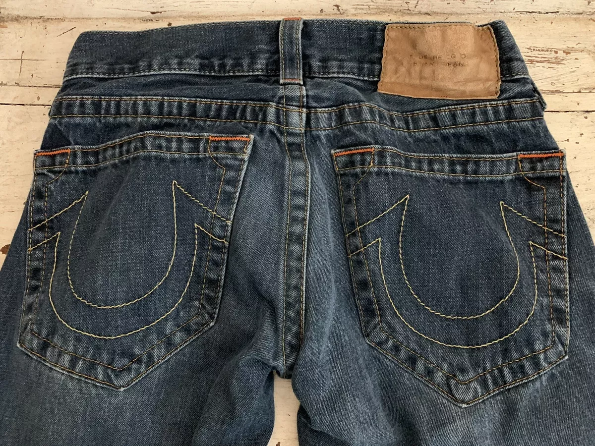 Orange true store religion jeans