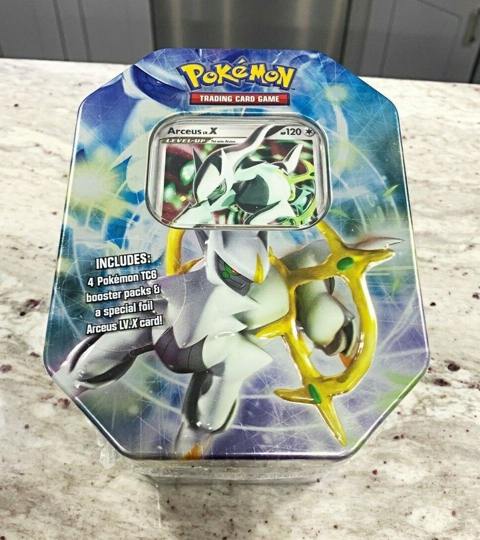 Pokemon Platinum - 2009 Collectors Tin Set - ARCEUS (Exclusive