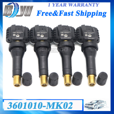 4PCS TPMS Tire Pressure Sensor For Changan X5 PLUS X7 PLUS Lamore 3601010-MK02