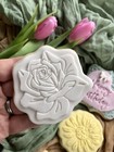 Flower Cookie Cutter and Fondant Stamp Embosser, Mother’s Day, Get Well, Rose