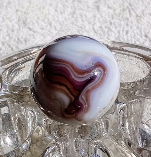 11/16" CAC Marbles Beautiful Swirl In Mint Condition ✅ Photos . - Picture 2 of 10
