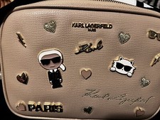 NWT Karl Lagerfeld Cross body Purse. Adjustable Strap