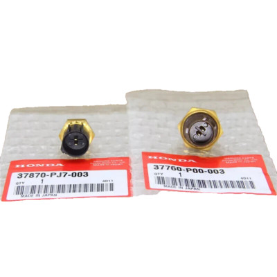 2 PCS Engine Cooling Fan Temperature Switch Sensor for Honda Accord CR-V Civic