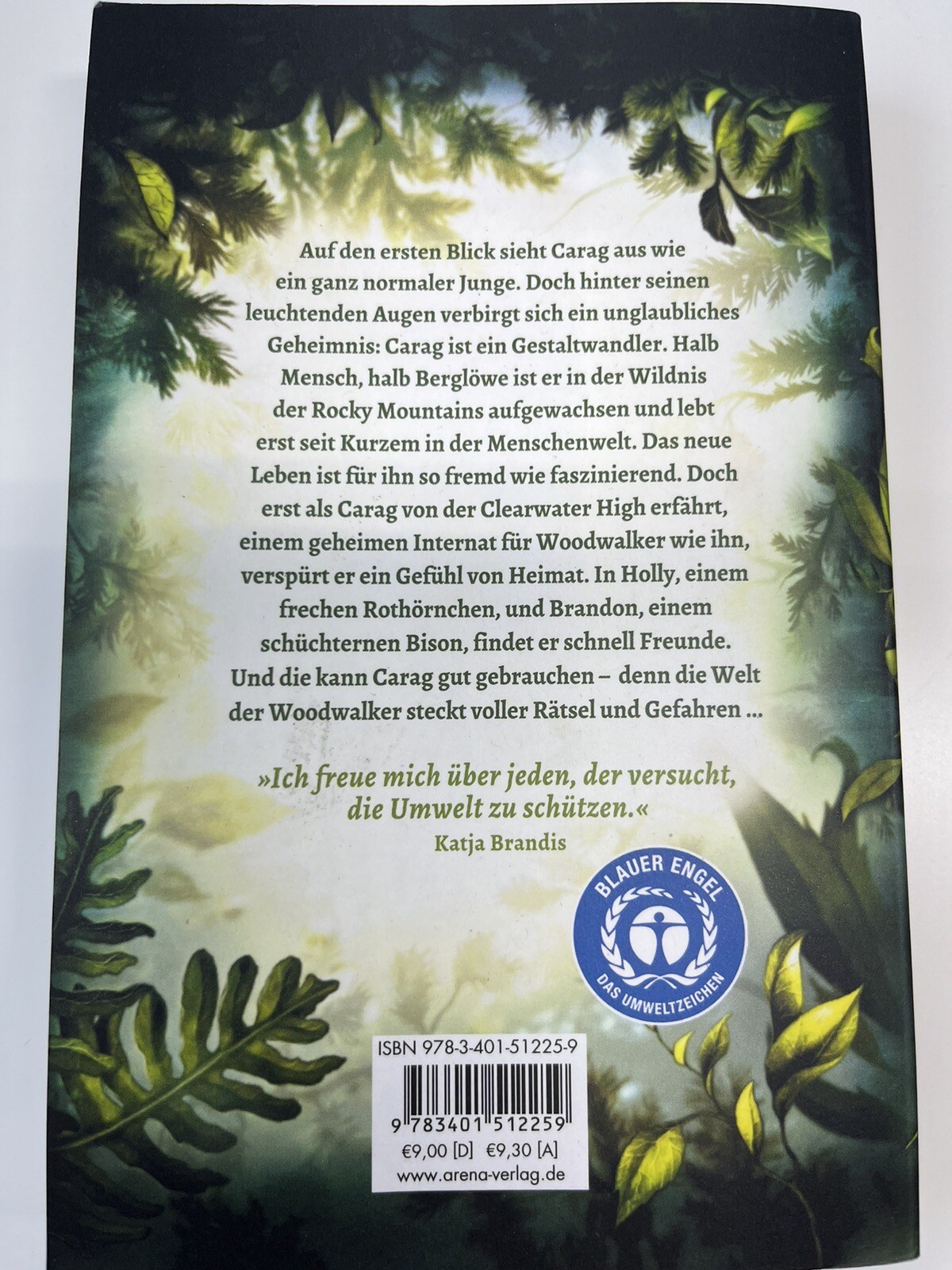 Thumbnail - Woodwalkers (1). Carags Verwandlung Von Katja Brandis (2020,