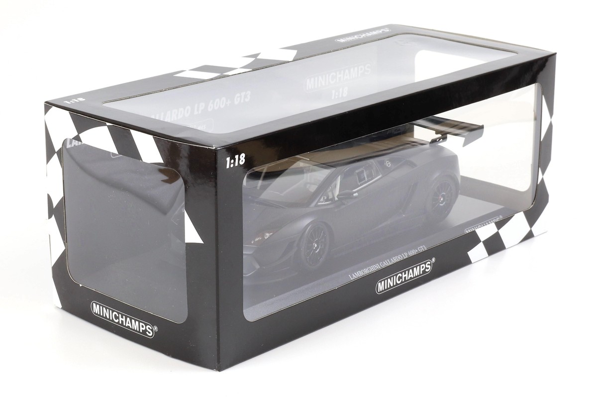 1:18 Minichamps Lamborghini Gallardo LP600+ GT3 Matte Black