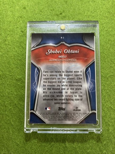 Shohei Ohtani WHITE SPARKLE PRIZM REFRACTOR SP CARD 2022 SHOHEI OHTANI Chrome sp - Picture 9 of 24