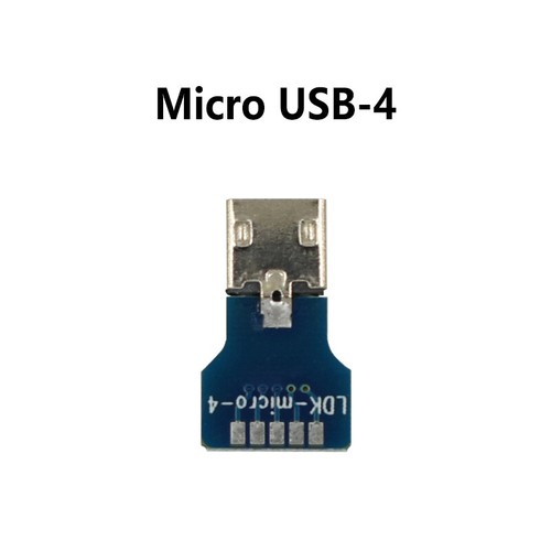 Type-C Micro Mini Flat Slim Standard USB With Board Connector Head USB Adapter - Photo 8 sur 33