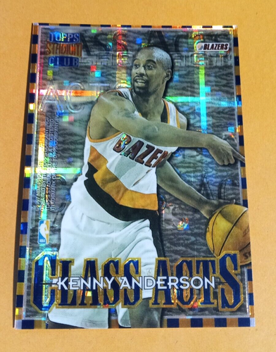 Stephon Marbury/Kenny Anderson 1996 Stadium Club Class Acts refractor atómico CA8 - Imagen 2 de 2