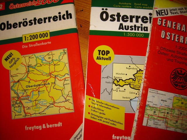 Landkarten Österreich vintage 3x Strassenkarten Oberösterrich Freytag&Berndt `98 Landkarten Österreich vintage 3x Strassenkarten Oberösterrich Freytag&Berndt `98