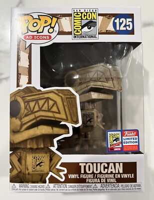 Funko Pop Vinyl Figure 2021 SDCC Special Edition Toucan Wood Deco