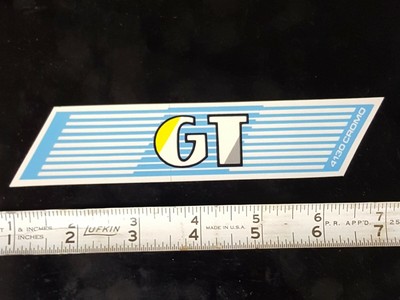 GT Performer Pink Blue Vintage NOS Genuine Decal//Sticker BMX Old School 1980s
