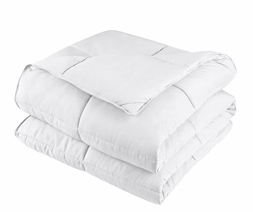 HIG All Season Reversible Down Alternative Comforter Set 3 Pieces with Shams - Picture 4 of 13