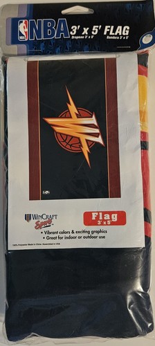 Bandera Bandera Bandera Baloncesto NBA 3' X 5' Washington Wizards NUEVO Wincraft - Imagen 2 de 2
