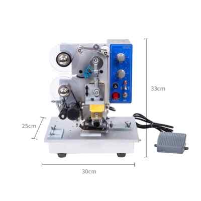 Ribbon Date Coder Plastic Bag Printing & Coding Hot Stamping Machine HP-241B