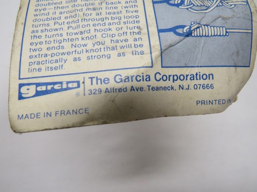 Vintage Garcia Mitchell 208 408 Pre Wound Spoons 100 Yards 6 lb Test 39935 - Picture 6 of 6