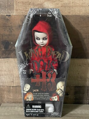 MEZCO TOYS 2005 LIVING DEAD DOLLS Jacob Series 13 Sealed New Smoke
