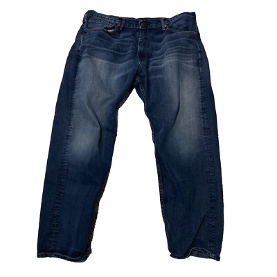 Levis 505 - 1330 REGULAR FIT MEN'S Blue JEANS Dark Wash Size 38x32