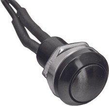 HardDrive Mini Push Button Switch, Black | 370338