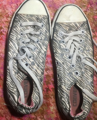converse glitter zebra