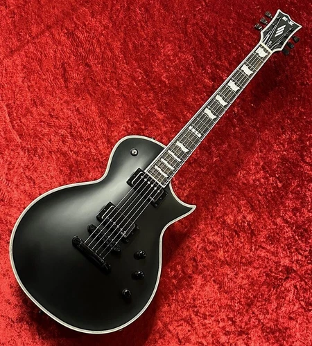 E-II / EC EMG -Black Satin- Les Paul Type Electric Guitar
