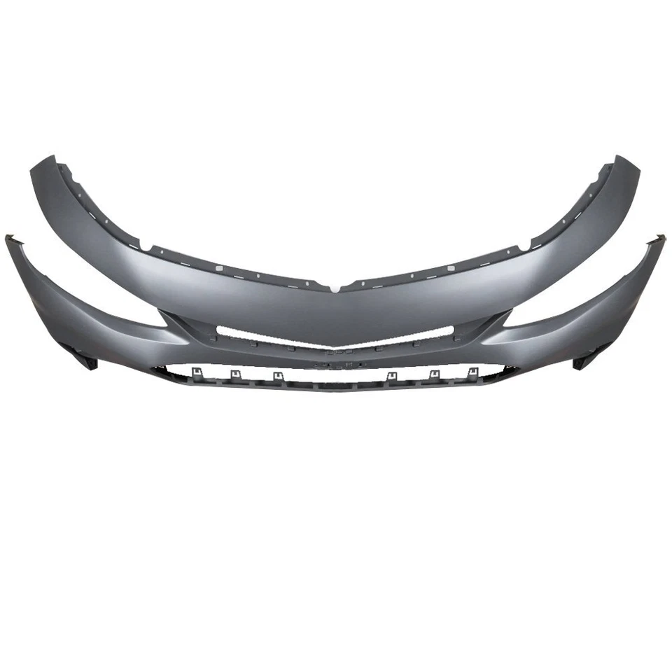 Primered Front Bumper Cover Fascia For 2016 2017 2018 Chevy Malibu Plastic Style Foto 3 de 4