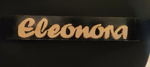 Customised Name Plaques Wall Art Hanging 3D Personalised Gift Home Decor - Bild 1 von 5