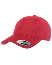 Yupoong Adult Low-Profile Dad Cap 6245CM 100% Cotton Twill Unstructured OS