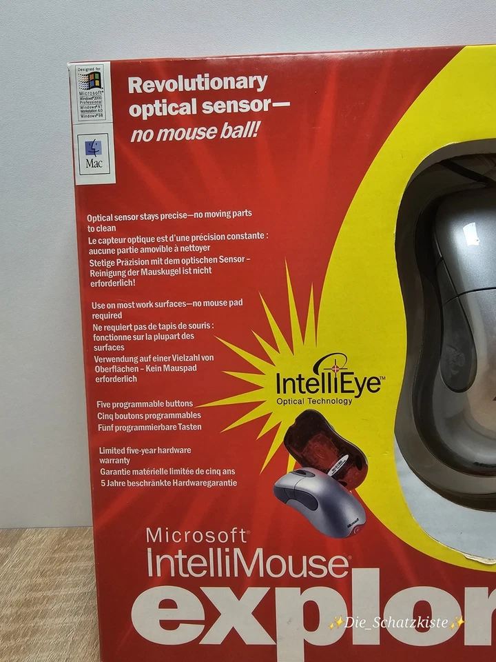 Microsoft IntelliMouse Optical Explorer / mediacenter.msn / RAR *neu* - Bild 3 von 4