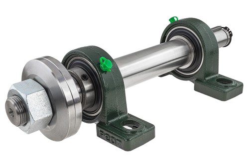 Kreissägewelle 350 mm / 30 mm / LINKS / Welle für Kreissäge Sägewelle 2 Lager - Bild 1 von 12