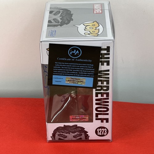 Gael Garcia Autographed Funko Pop#1273 Marvel Werewolf By Night w/COA Hologram - Picture 4 of 11