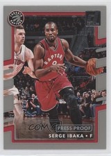 2017-18 Panini Donruss Press Proof Silver 263/299 Serge Ibaka #137 5h0