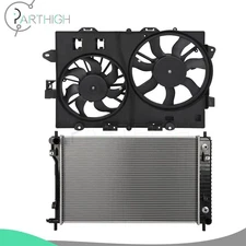 Radiator and Cooling Fan Assembly Car Electric For 2007-2008 Chevrolet Equinox