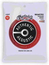 Martin MA540T Authentic Acoustic Lifespan 2.0 92/8 Phosphor Bronze Light 12-5...